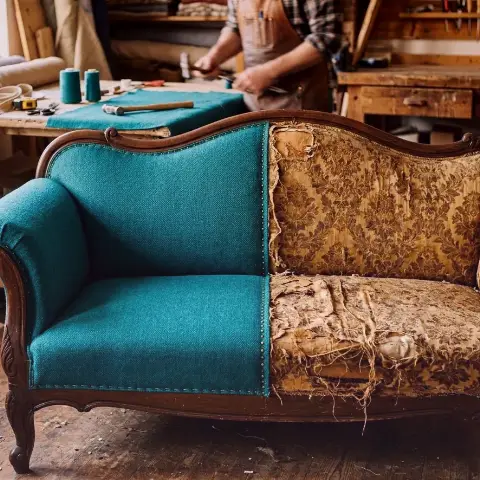 Fox Schooner – Detailarbeit an einem Möbelrahmen